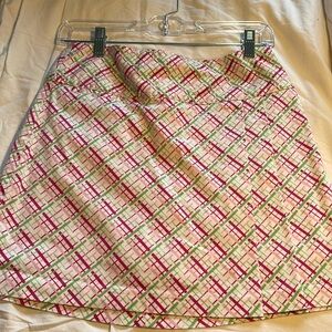 Lady Hagen 4 golf skort, with side pleats.